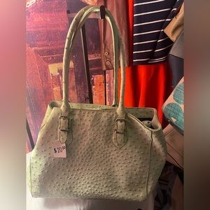 Green women’s purse